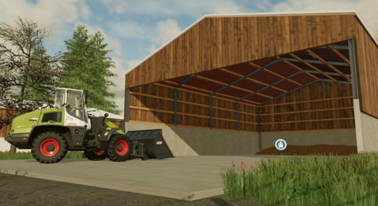 Covered Manure Heap Storage V 1 0 FS22 Mods