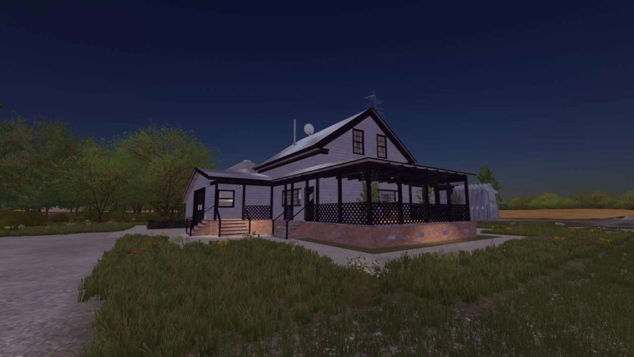 American Farmhouse V 1 0 FS22 Mods