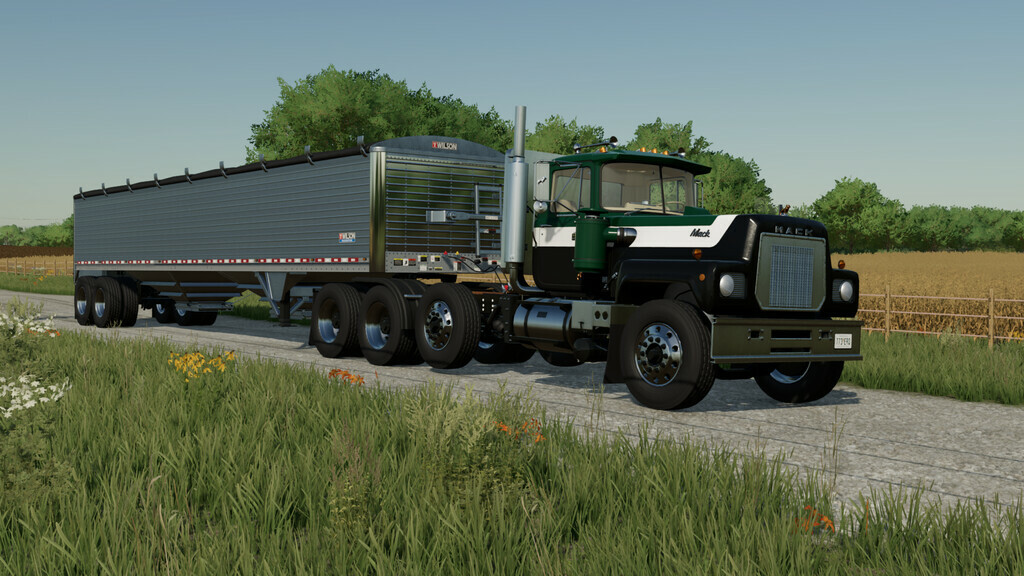 Mack Grain Hauling Pack V 2 0 FS25 Mods