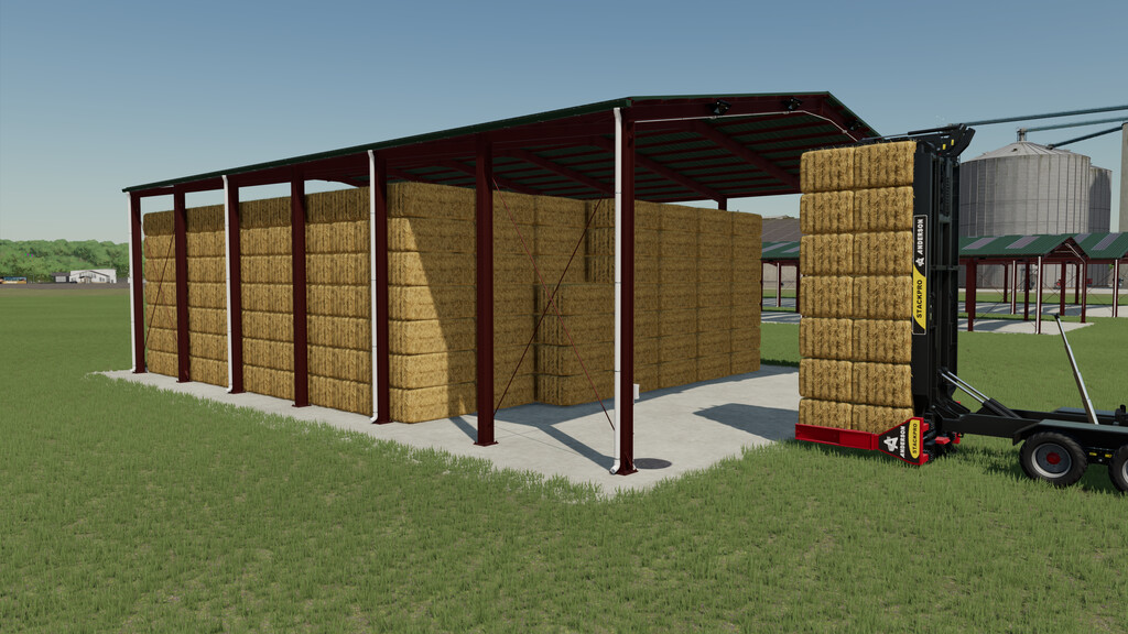 Open Sheds Pack V 1 0 FS22 Mods