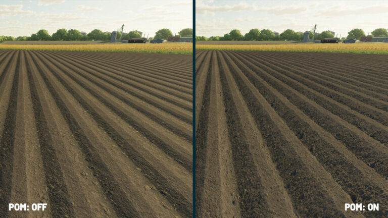 Parallax Occlusion Mapping in FS 22