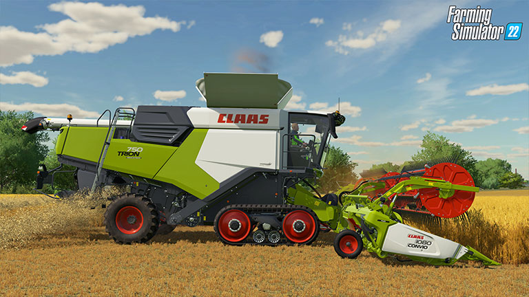The new CLAAS TRION is coming to Farming Simulator 22