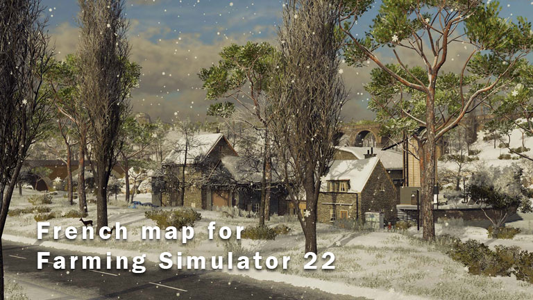 French Map for Farming Simulator 22