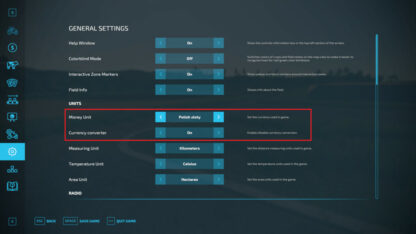 Additional Currencies