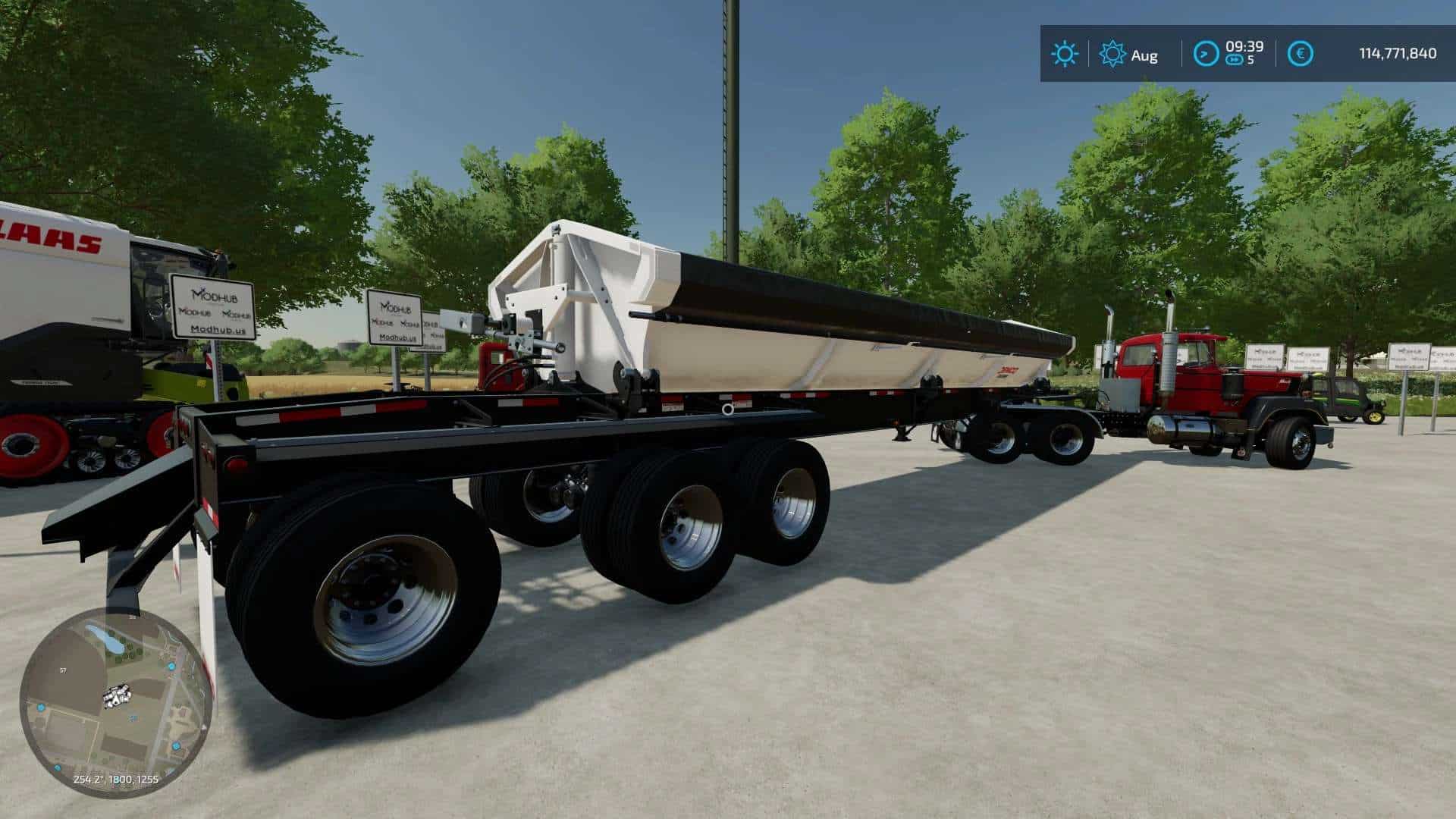 Demco Side Dump Trailer v 1.0 ⋆ FS22 mods