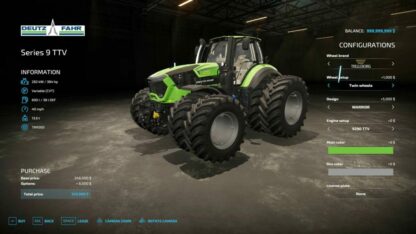 Deutz Fahr Series 9 TTV v 1.0