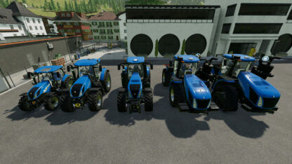 New Holland Tractors Pack v 1.0