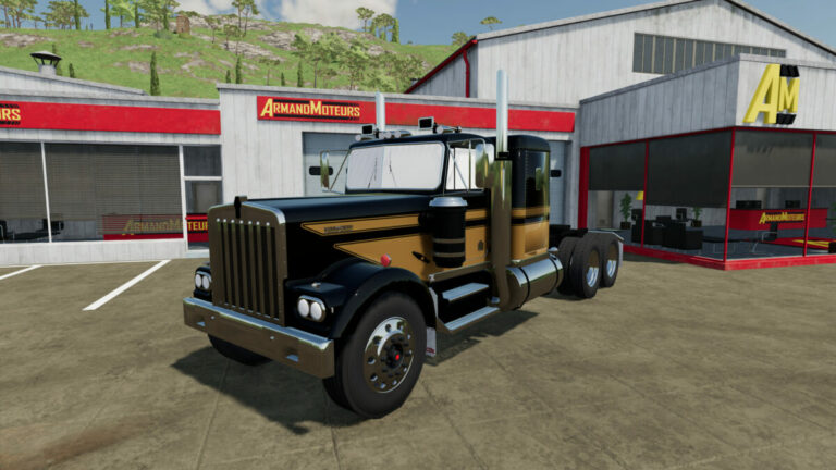 1974 Kenworth W900 Flat Top V 1.0 ⋆ Fs22 Mods