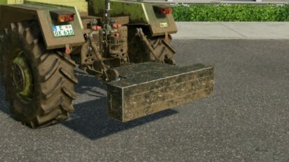 750 kg Selfmade Rear Weight v 1.0