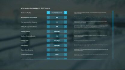 Advanced Settings v 1.0