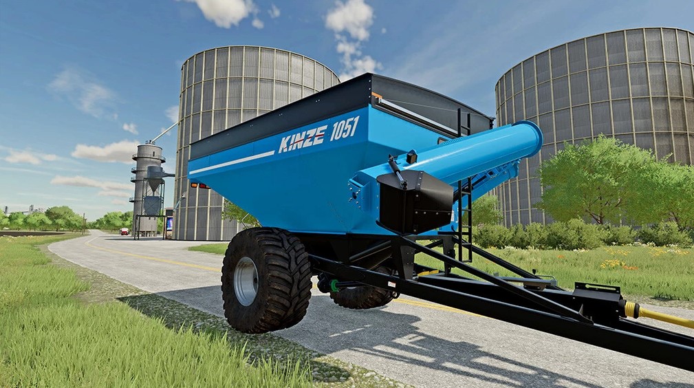 Kinze 851 And 1051 Grain Carts V 10 ⋆ Fs22 Mods 3137