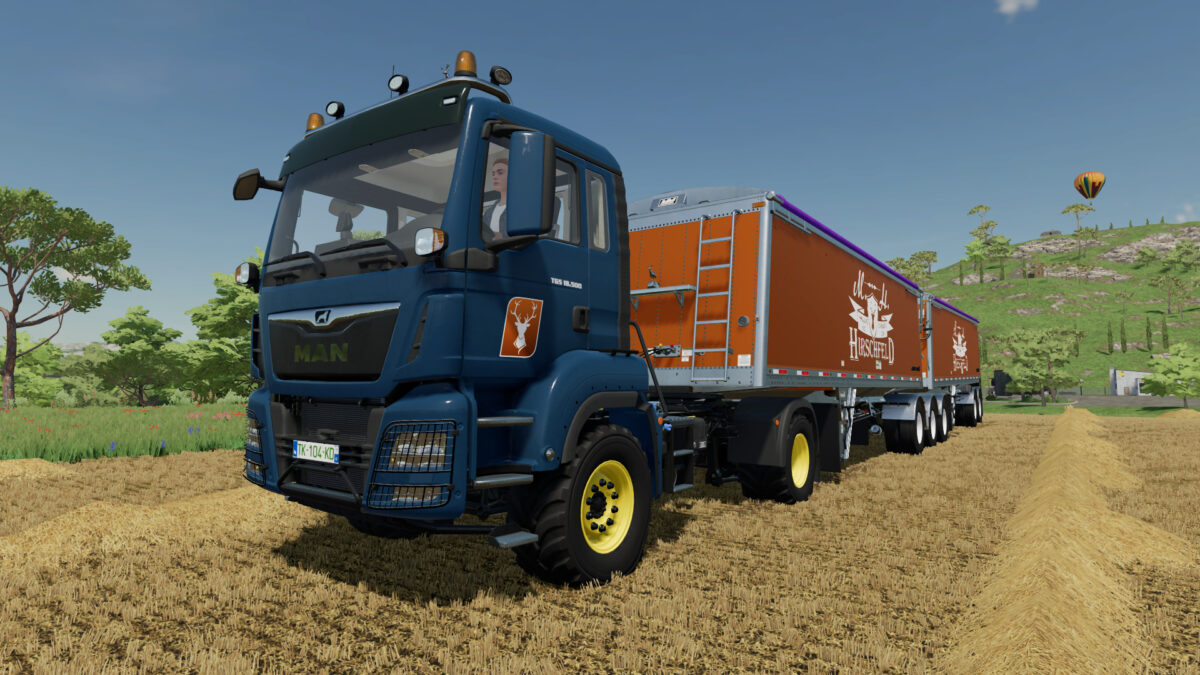 MAN TGS 18.500 Hirschfeld Edition v 1.0 ⋆ FS22 mods