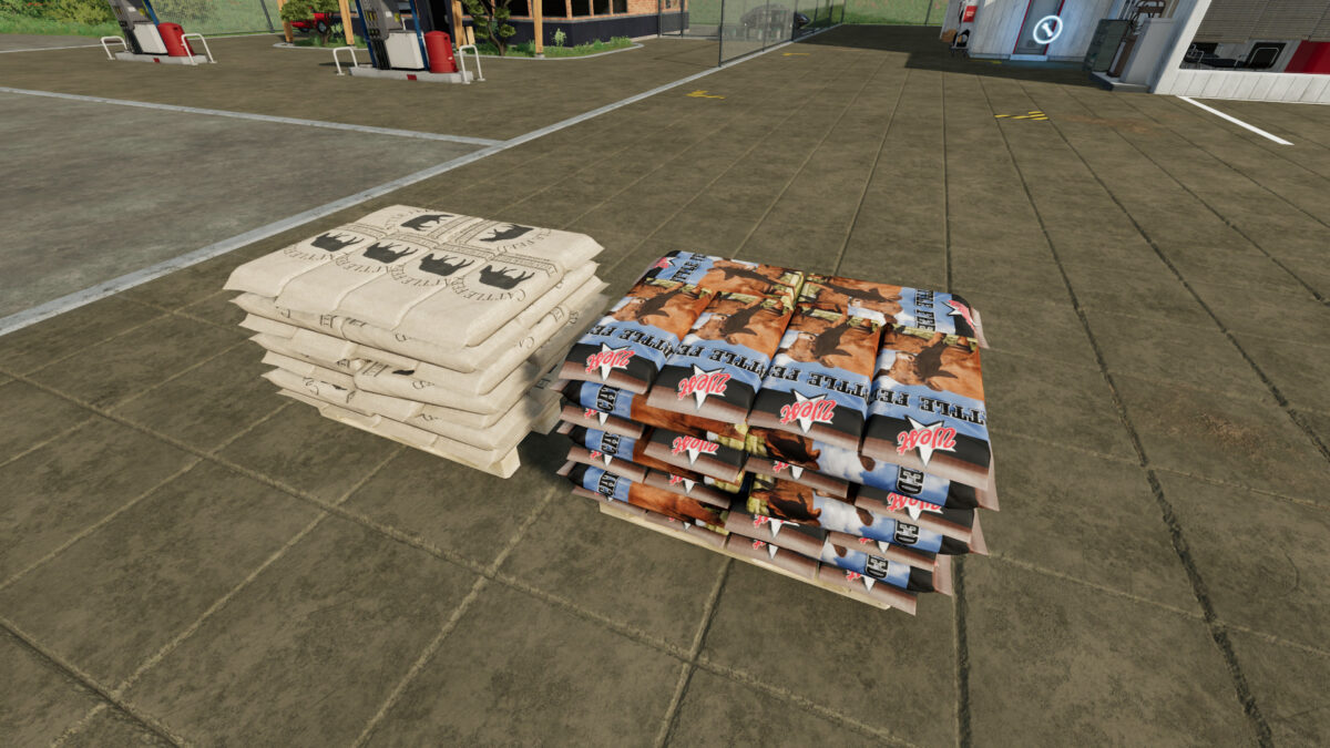 TMR and Hay Pallet Feed v 1.0 ⋆ FS22 mods