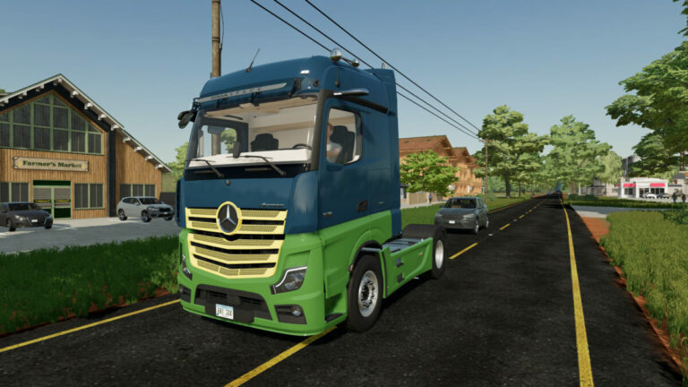 2020 Mercedes Benz Actros v 1.0 ⋆ FS22 mods