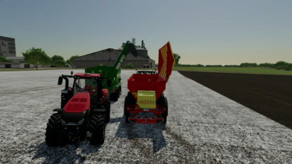 Auger Wagon with Lime v 1.0