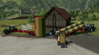Hay Storage with Bale Acceptance v 1.0