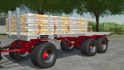 Kroeger HKD 402 Flatbed Trailer v 1.0