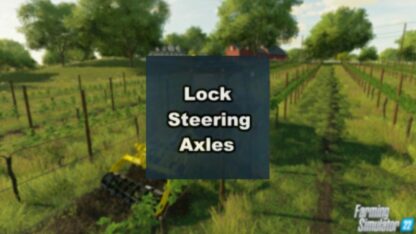 Lock Steering Axle v 1.0