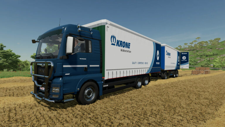 Man Tgx 26640 And Krone Trailers Pack Autoload V 12 ⋆ Fs22 Mods 8420