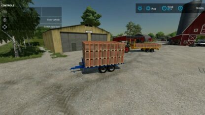 Mcintosh 6 Tonne Flatbed Trailer Autoload v 1.0
