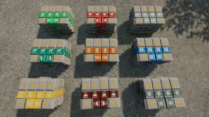 Pack of Premium Pallets and Bags v 1.0