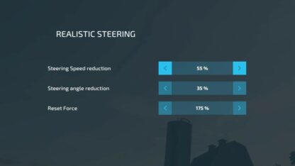 Realistic Steering v 1.0