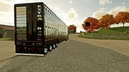 Wilson Quad Axle Livestock Trailer v 1.0