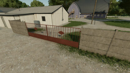 Concrete Fence and Gates v 1.0