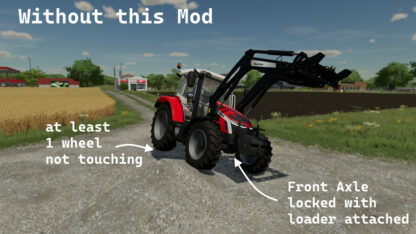 Frontloader Axle Lock Remover v 1.0
