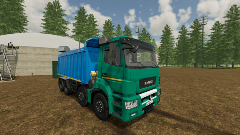 Kamaz 65801 Dump Truck v 1.0 ⋆ FS22 mods