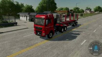 MAN TGX Forest Truck v 1.0.3