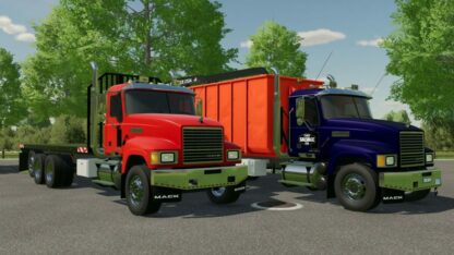 Mack Flatbed & Salvage Trucks v 1.0