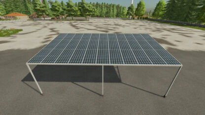 Metal Shed with Solar Panels v 1.0