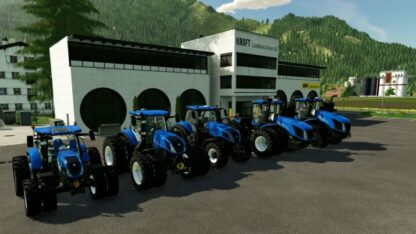 New Holland Tractors Pack v 1.0