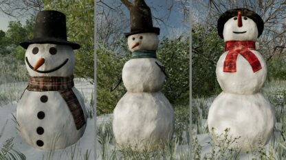 Placeable Snowmen v 1.0