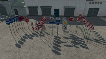 Traffic Sign Pack (Prefab) v 1.0