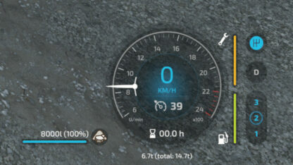 Weight HUD v 1.0