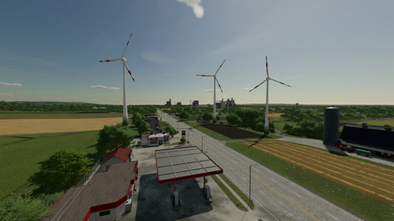 Wind Turbines Pack v 1.0 ⋆ FS22 mods