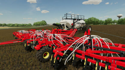 Bourgault 3420-100 Paralink Hoe Drill + 71300 Air Cart v 1.0.0.1