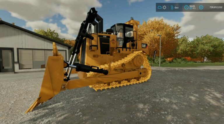 CAT D10T v 1.0 ⋆ FS22 mods