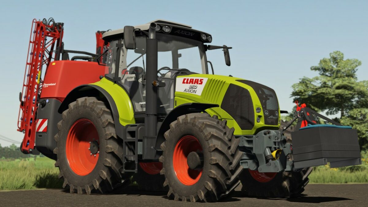 Claas Axion 800 V 10 ⋆ Fs22 Mods