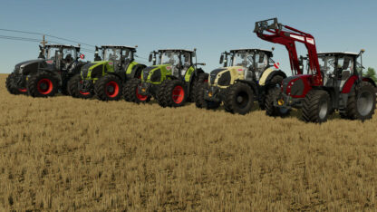 Claas Tractors Pack v 1.1