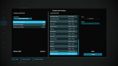 Invoices v 1.0