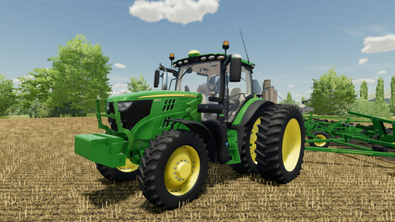 John Deere 6R Series North America v 1.0 ⋆ FS22 mods