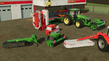 Kuhn and John Deere Mowers Pack v 1.0