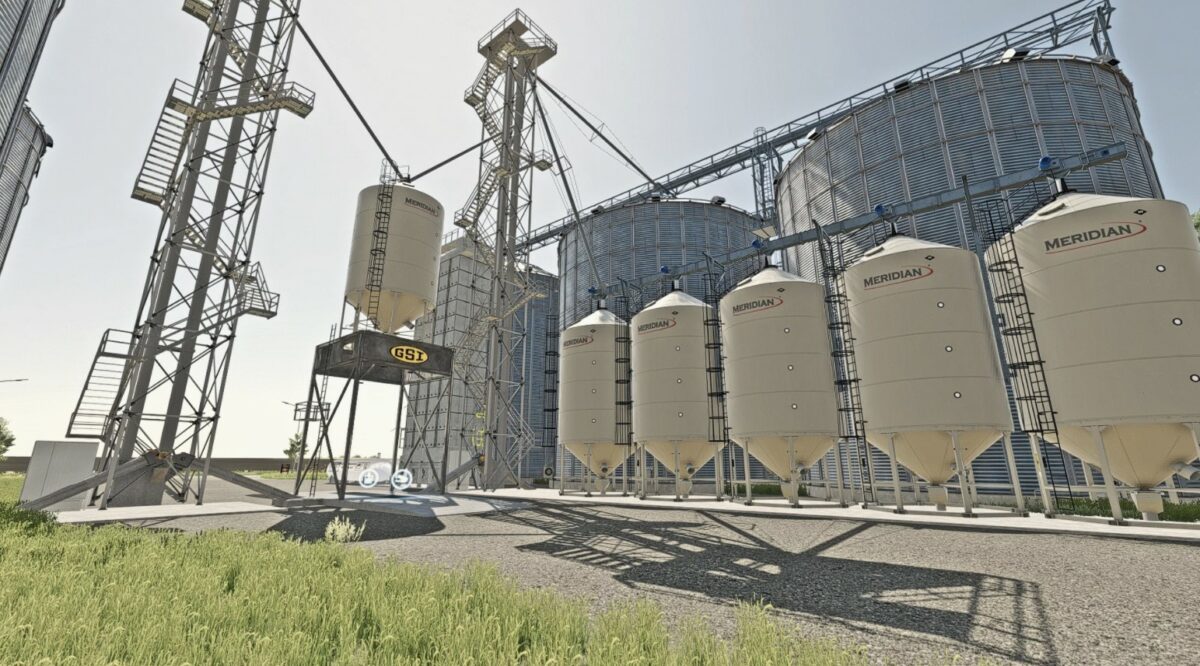 Mega Silo Dry Corn Production V 10 ⋆ Fs22 Mods 8479