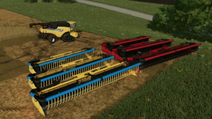 New Holland & Case IH Headers Pack v 1.0