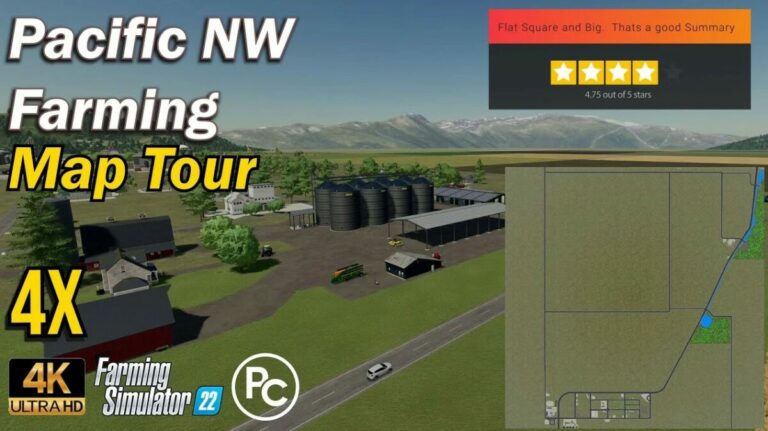 Pacific NW Farming Map v 1.0.0.2 ⋆ FS22 mods