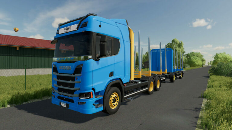 Scania R Wood v 1.0 ⋆ FS22 mods