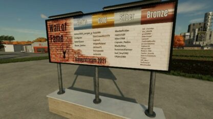 Wall of Fame v 1.0